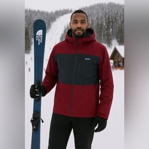 Patagonia Ski Jacket Red men’s XXL Powder Town